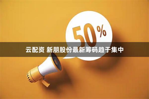 云配资 新朋股份最新筹码趋于集中