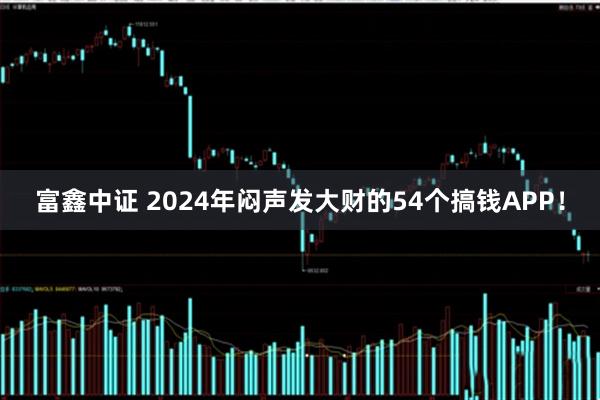 富鑫中证 2024年闷声发大财的54个搞钱APP！
